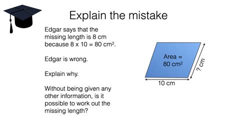 Found worksheet you are looking for? G16b - Area of a parallelogram - BossMaths.com