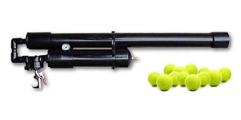 The guns used in airsoft are typically classified as imitation firearms. Tennis Ball Air Cannon | Air cannon, Ball launcher, Cannon