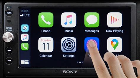 Sony Xav Ax100 Apple Carplay Android Auto Walkthrough And Review Youtube