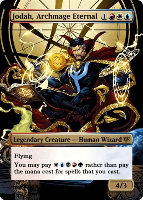 Jodah Archmage Eternal Customizedmtg Magic The Gathering Proxy Cards