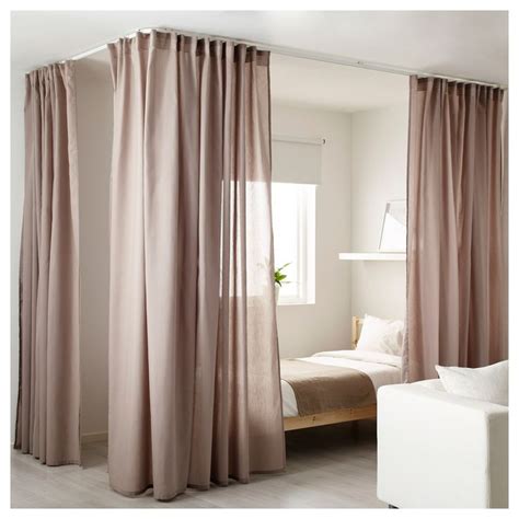Can a glass wall be used as a divider? VIDGA Corner room divider - white in 2020 (With images ...