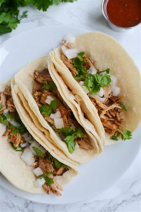 Want to make homemade tortillas for your tacos? Slow Cooker Carnitas Street Tacos - Fake Ginger