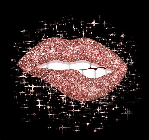 Biting Lips African Women Png Glitter Lips Sublimation Etsy