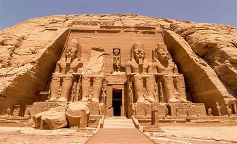 Świątynia W Abu Simbel Arcydzieło Starożytnego Egiptu