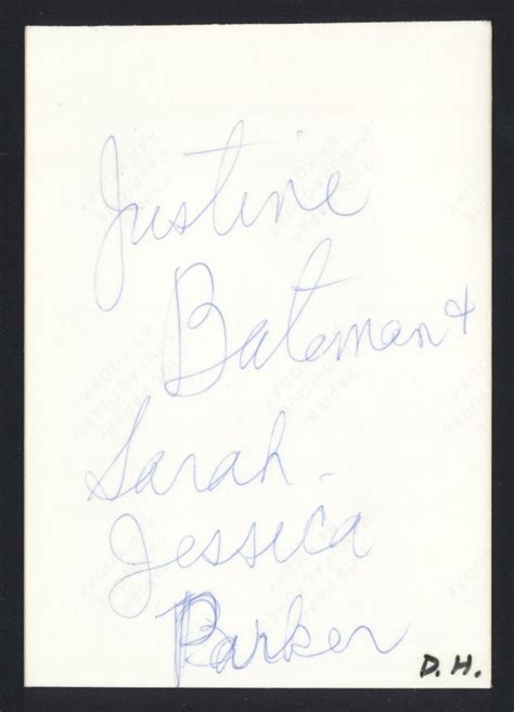 1980s Justine Bateman And Sarah Jessica Parker Live Candid Original Photo