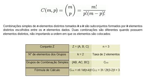 Veja Análise Combinatória Com Repetição De Elementos Resumo Enem