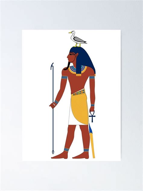 geb egyptian gods goddesses and deities poster for sale by freshthreadshop redbubble