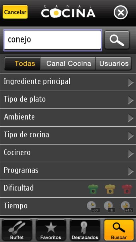 Android application canal cocina developed by amc networks international iberia is listed under this app contains all canal cocina's recipes in spanish, for free. Canal Cocina para Symbian - Descargar