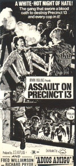Assault On Precinct 13 1976 Cult Movies Sci Fi Movies Action Movies