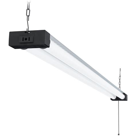 Sunco Lighting Industrial Led Shop Light 4 Ft Linkable Integrated T8