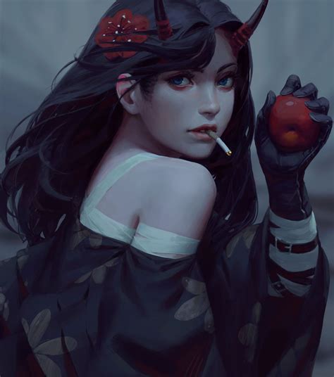 Guweiz Art Collection Digital Art Girl Art Girl Realistic Art