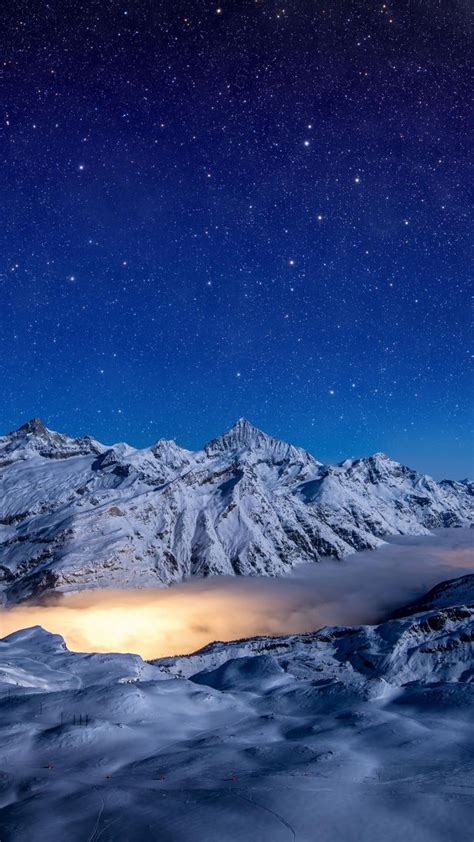 Desktop wallpaper rose wallpaper 4k wallpaper space wallpaper. Wallpaper night, mountains, sky, stars, 4k, Nature #17796