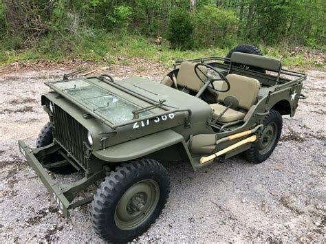 1942 Willys MB Military Jeep Na Prodej