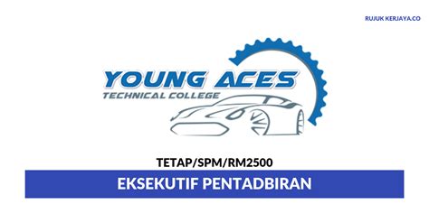 Young aces technical college is an automotive training centre in segambut, kuala lumpur. Jawatan Kosong Terkini Young Aces Technical College ...