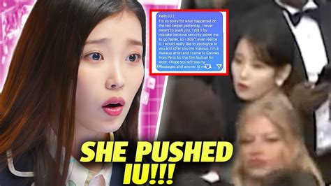 French Influencer Pushes Iu At Cannes Apologizes In Dm But Still