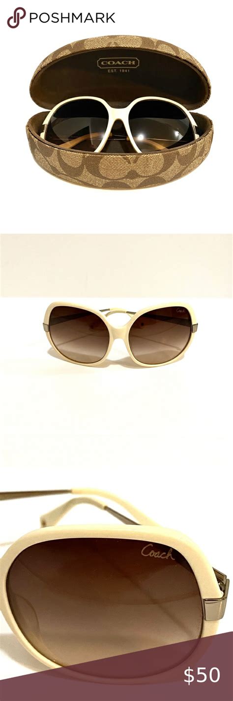 Newchic offer quality oversized white shirt at wholesale prices. Coach| Round Oversized Frame| Color: Creamy White | Coach ...