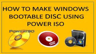 How To Make A Bootable Windows Dvd Using Power Iso Youtube Hot Sex