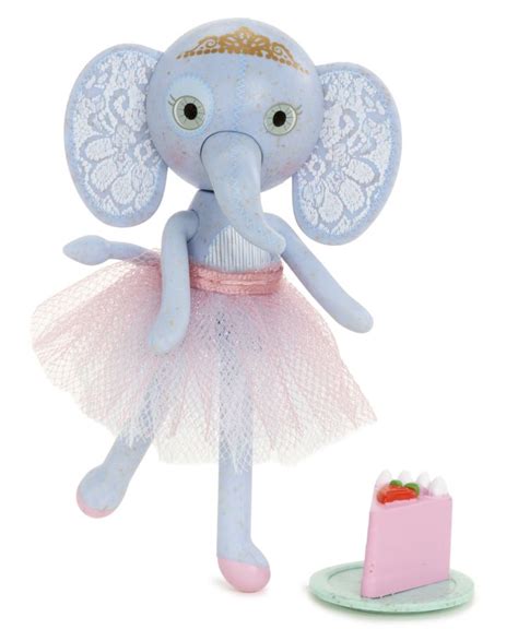 Mooshka Miniature Fairytales Pets Elephant Toys And Games