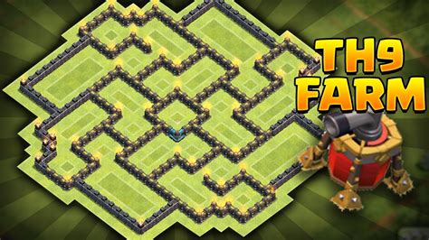 Compatible with 99% of mobile phones and devices. CLASH OF CLANS - BEST TOWNHALL 9 (TH9) FARMING BASE w/ Air ...