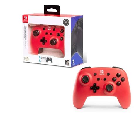 Buy Enhanced Wireless Controller For Nintendo Switch Red On Nintendo