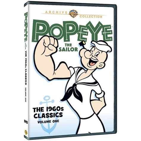 Popeye Dvd The 1960 S Classics Featuring Olive Oyl Popeye The Sailor