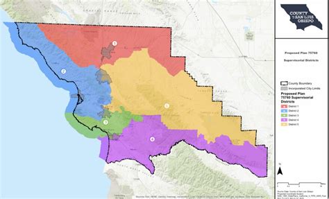 Slo County Supervisor Districts To Be Redrawn After Board Settles Lawsuit