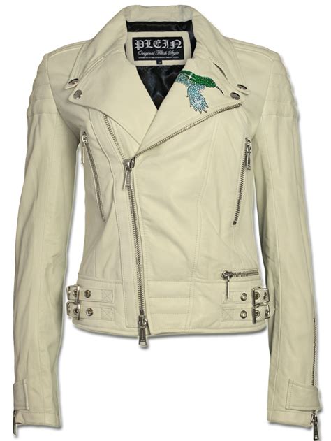 Philipp plein ™️ billionaire ™️ personal account linktr.ee/philippplein. Philipp Plein Damen Leder Jacke - Philipp Plein 6349 ...