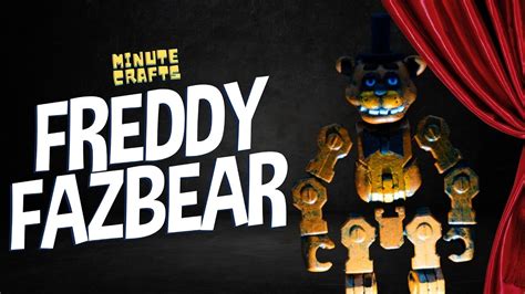 Minute Crafts ️ Freddy Fazbear From Five Nights At Freddys Youtube