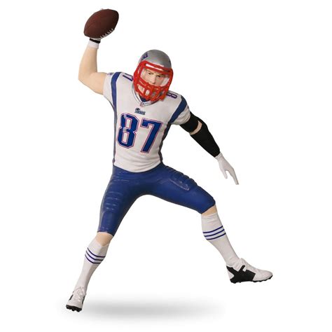 You shop, we give back · free lifetime returns 2016 Football Legends Rob Gronkowski Hallmark Keepsake ...