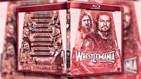 Wwe Wrestlemania 31 2015 Dvdcover By Momen Aly On Deviantart
