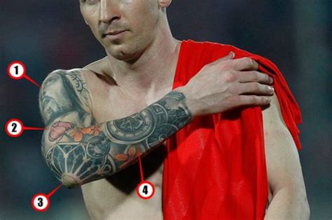 Lionel Messi tattoo: What the Barcelona star’s ink-work really means