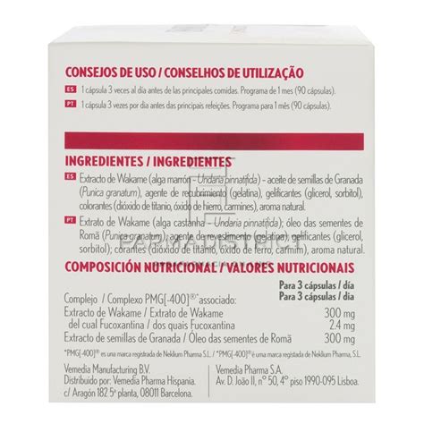 Comprar Oenobiol Slimming Booster 90 Capsulas Farmacias Carrascosa
