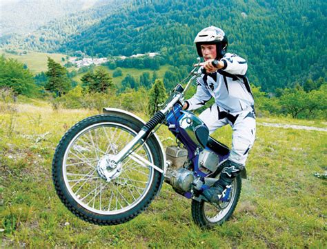 Peter Gaunts Suzuki 120 Cc Trials Machine Of The Mini Trials Bike