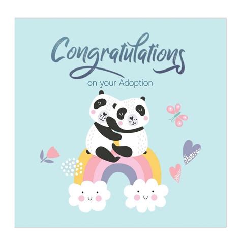 Congratulations On Your Adoption Card Etsy