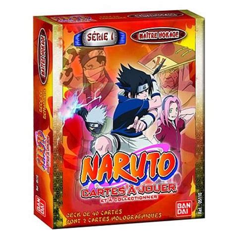 Naruto Série 1 Deck Maître Hokage Français Games And Miniatures