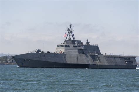 Us Navys Newest Littoral Combat Ship Arrives In San Diego