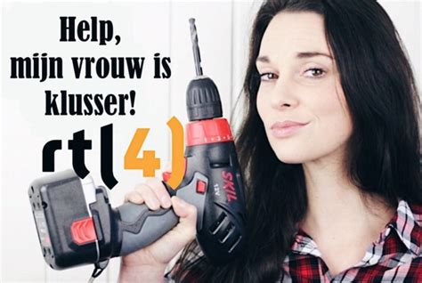 De presentator bijt flink van zich af. Help, mijn VROUW is klusser! | Kijktip RTL 4 - Ik Vrouw ...