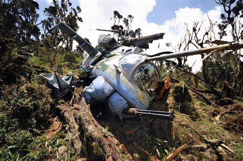 The national police service said in a twitter thread that the helicopter crashed on. Ugandan Move on Somali Militants Begins With Helicopter ...