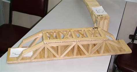 Digital Structures Two Popsicle Stick Bridges From Dlsu