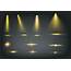 Stage Lights Gold Spotlight Beams 2209282 Vector Art At Vecteezy