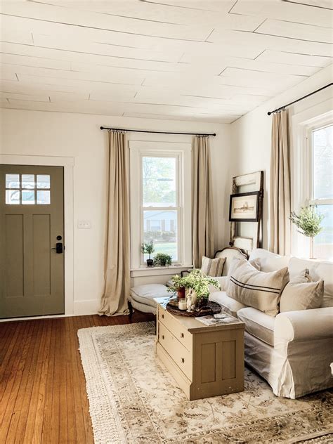 Foam rollers won't crush the popcorn texture and will evenly roll the paint over the ceiling's surface. How to Plywood Plank Over Popcorn Ceiling - Midcounty Journal