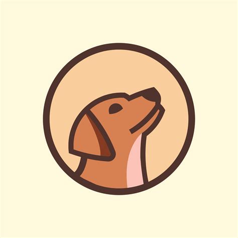 Cute Dog Logo 9651674 Vector Art At Vecteezy