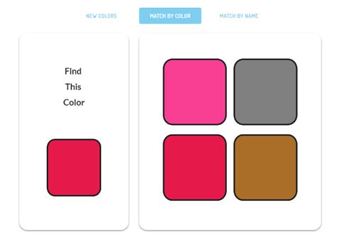 Match images, extract color grades and generate 3d luts. Online Color Matching Game for Kids - From ABCs to ACTs