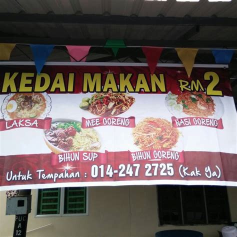 Spanduk banner warung spanduk warung makan warung bakso spanduk bakso spanduk mie ayam waroeng mie ayam bakso warung mie ayam warung makan rumah makan restoran lazada. Hanya Dengan RM2 Je, Anda Pasti Kenyang Menikmati Makanan ...