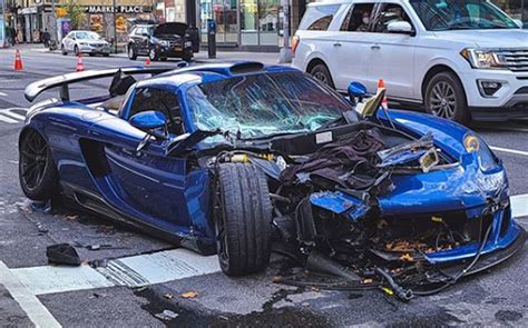 Millionaire Crashes Ultra Rare £630k Gemballa Mirage Gt Supercar In New