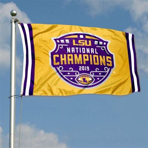 Louisiana State University College Football National Champions Gold