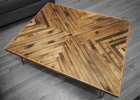 On the other hand, the dimension of this table measures. Herringbone Coffee Table Top | Coffee table wood ...