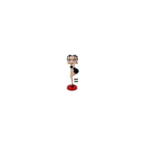 Betty Boop Classic Pose Black Glitter Fit And Furnish