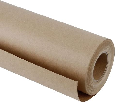 Multi Purpose 52 Meters Brown Kraft Butcher Paper Roll For Bbq Meat