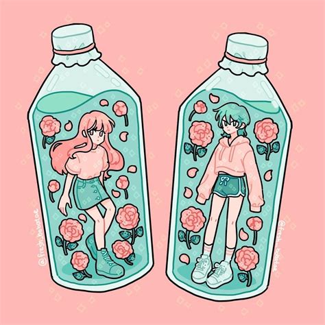 Please contact us if you want to publish a kawaii aesthetic wallpaper on our site. Emily Kim on Instagram (@fresh_bobatae)🌸 | Cute art, Cute ...